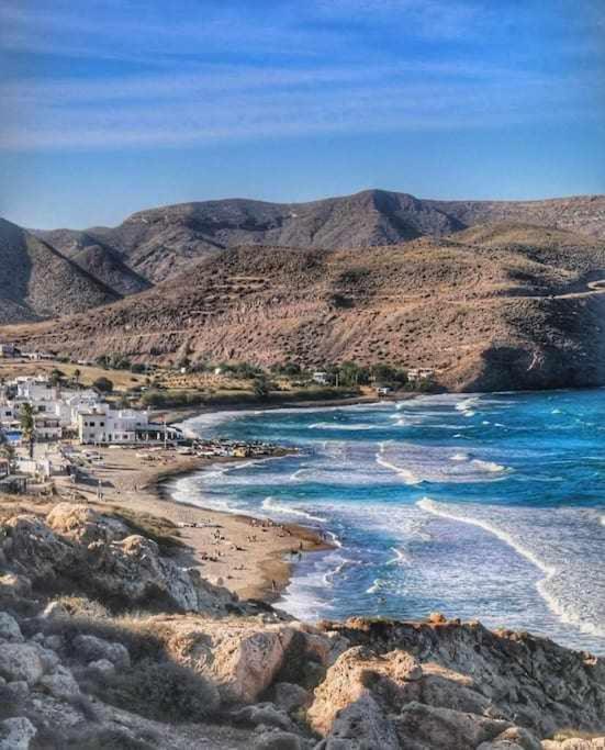 カルボネラスCamino Al Mar Terraza Y Vista Al Marアパートメント エクステリア 写真